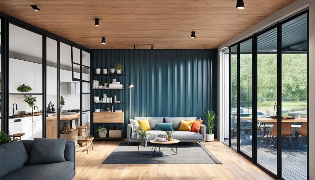 Shipping container interior modifications Shipping container interior modifications