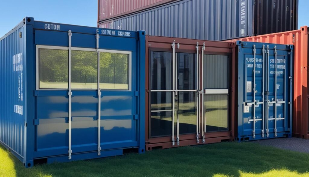 custom shipping containers for sale near me