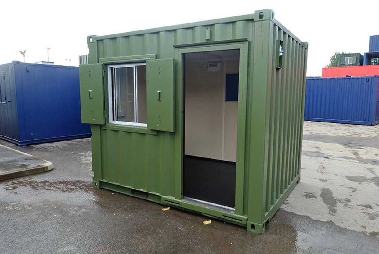 10′ X 8′ Custom Shipping Container Office
