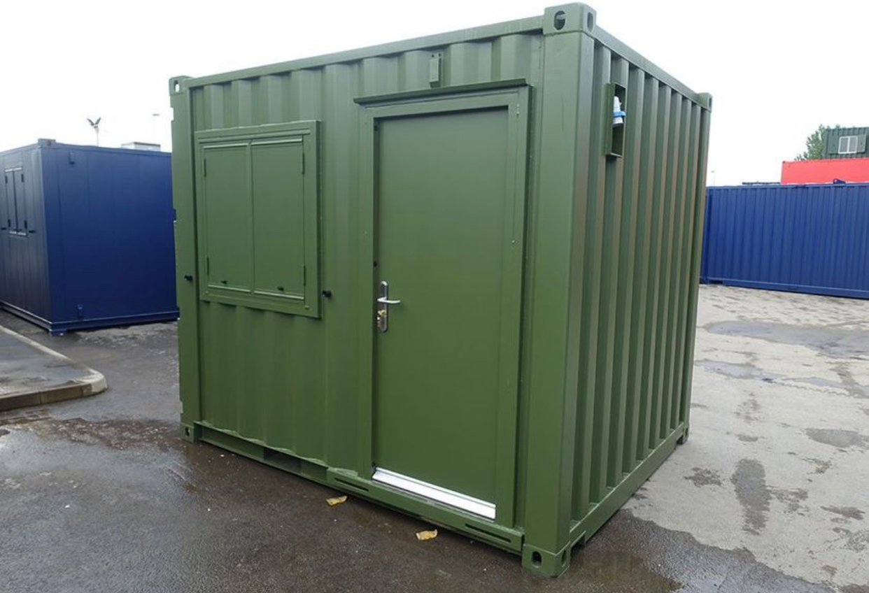 10′ X 8′ Custom Shipping Container Office - Image 3
