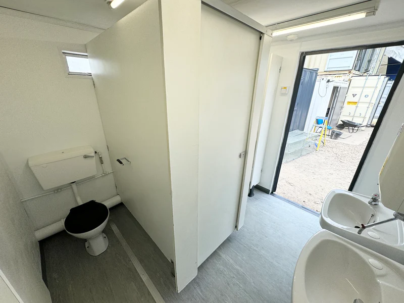 12 x 9 ft | Anti Vandal | 2 + 1 Toilet Block | Portable Building - Image 5