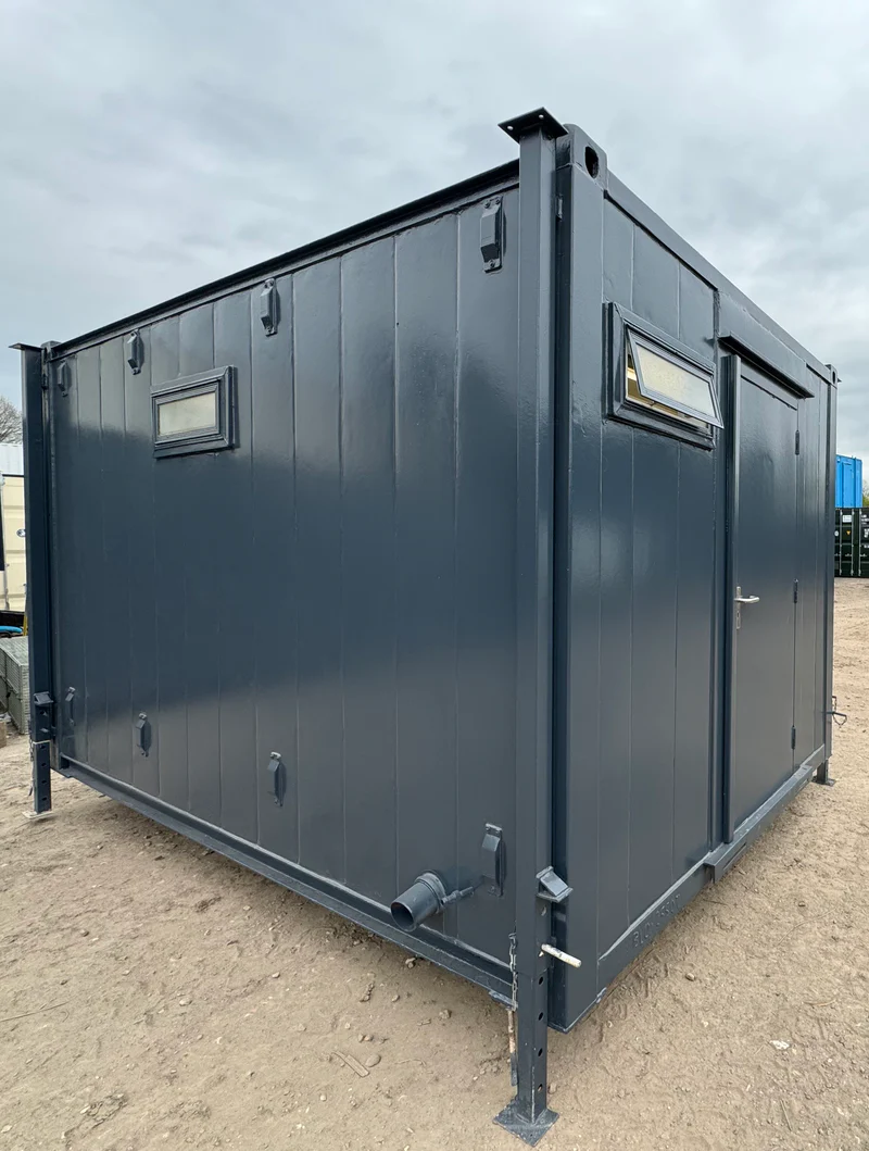 12 x 9 ft | Anti Vandal | 2 + 1 Toilet Block | Portable Building - Image 4