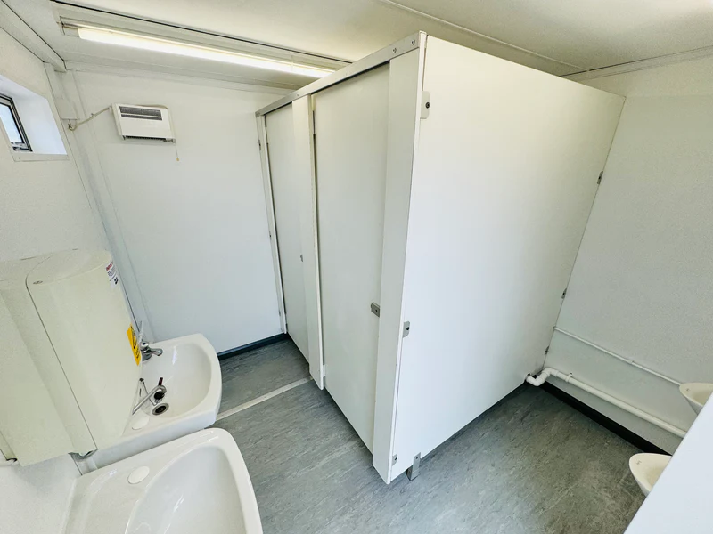 12 x 9 ft | Anti Vandal | 2 + 1 Toilet Block | Portable Building - Image 3