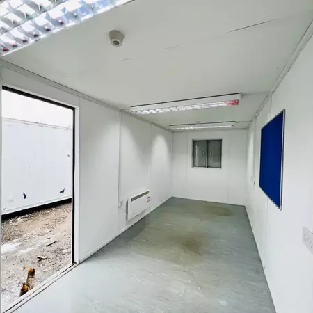 20x8ft Shipping Container Office | Portable Anti-Vandal Building - Image 2