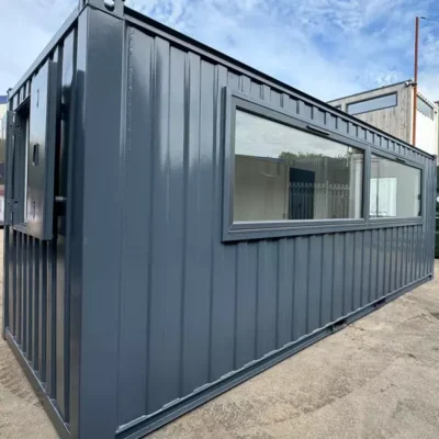 21 x8ft Custom Cabin | Office / Canteen | Picture Windows | Portable Building
