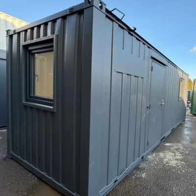 21x8ft Custom Container Office & Store Cabin | Portable Anti-Vandal Building