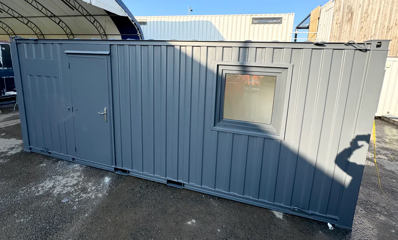 21x8ft Custom Container Office & Store Cabin | Portable Anti-Vandal Building - Image 3