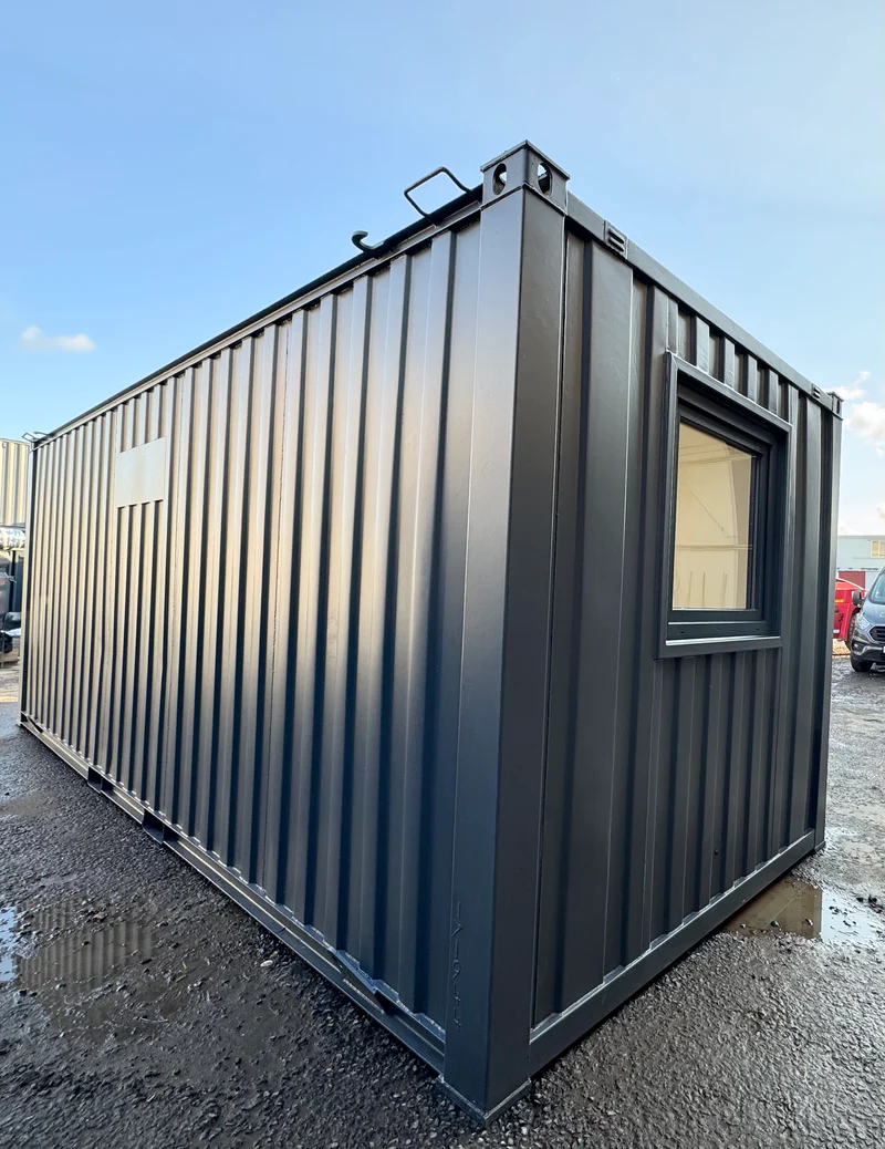 21x8ft Custom Container Office & Store Cabin | Portable Anti-Vandal Building - Image 11