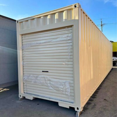 40X8ft Shipping Container With Rolling Door