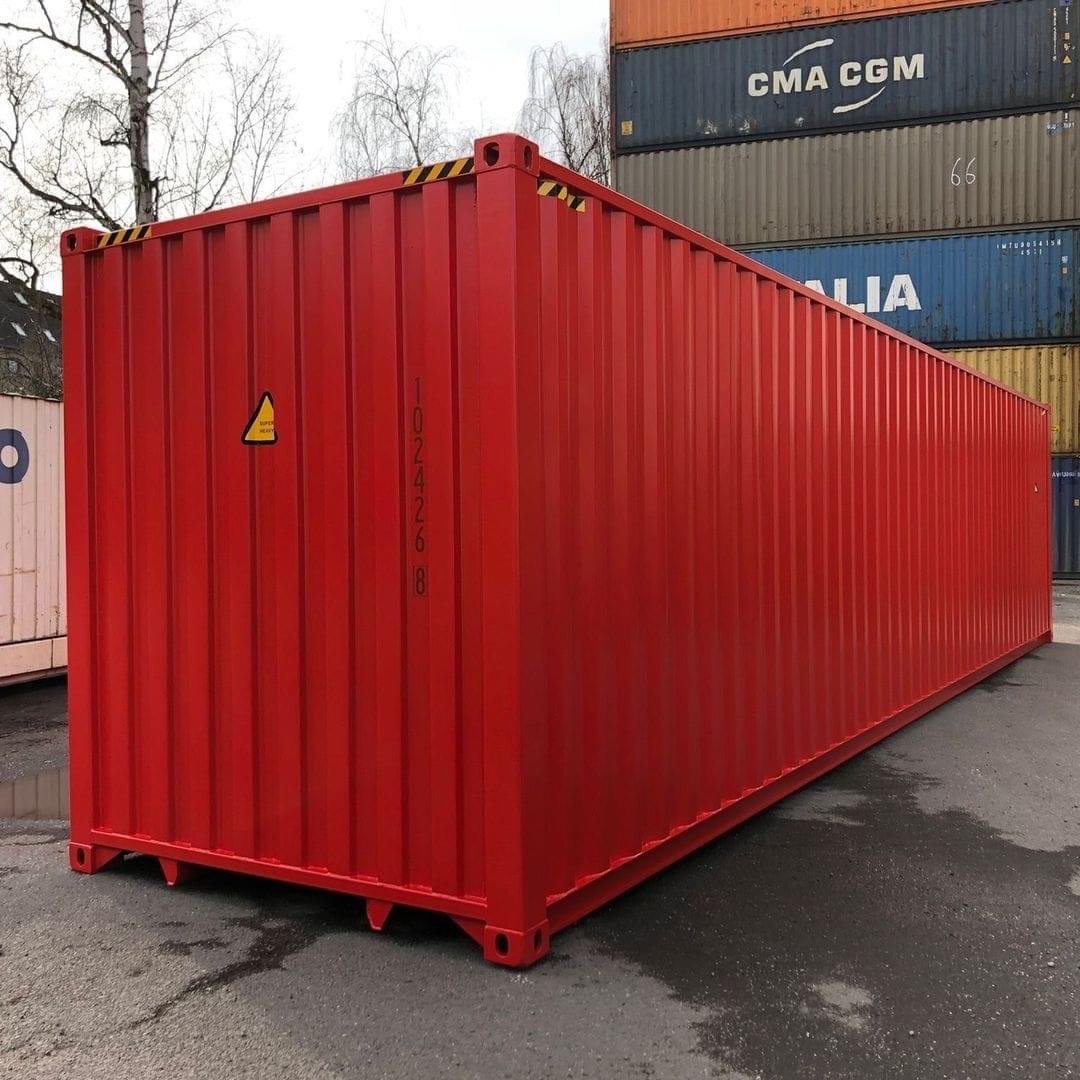 Classic Design Custom Logo 40HC High Cube Big Capacity Storage Shipping Container - Image 9