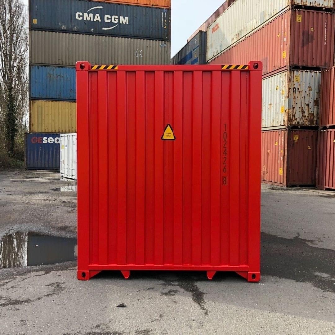 Classic Design Custom Logo 40HC High Cube Big Capacity Storage Shipping Container - Image 12